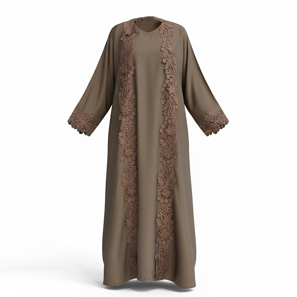 RAHA LACE ABAYA